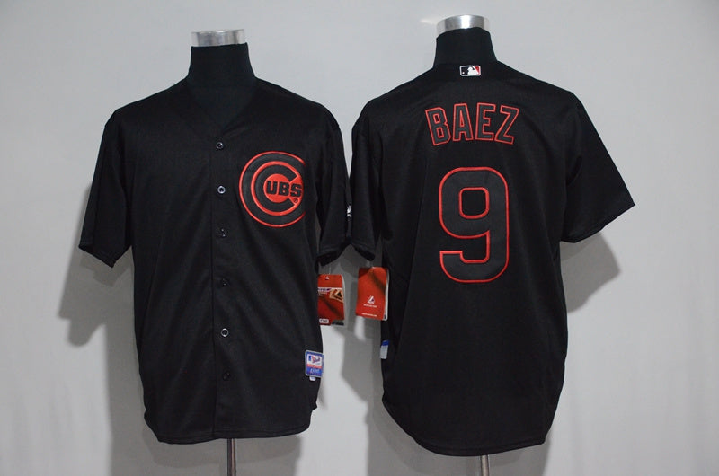 Javier Baez Chicago Cubs black jersey