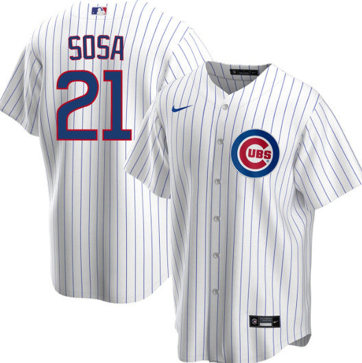 Custom Chicago Cubs white jersey