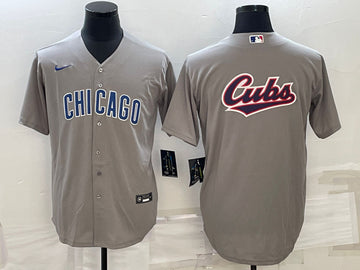Chicago Cubs gray jersey