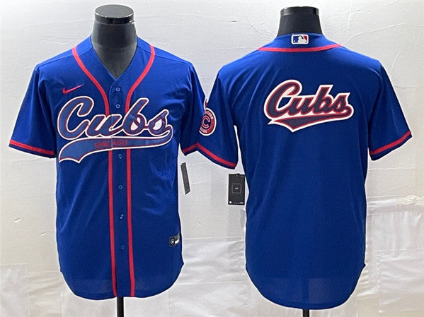 Chicago Cubs royal jersey
