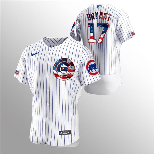 Chicago Cubs white jersey