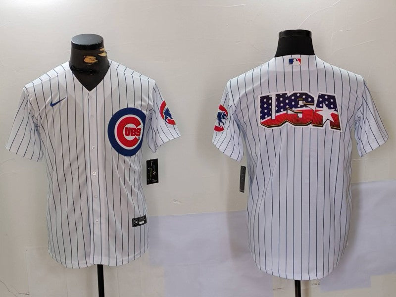 Chicago Cubs white jersey