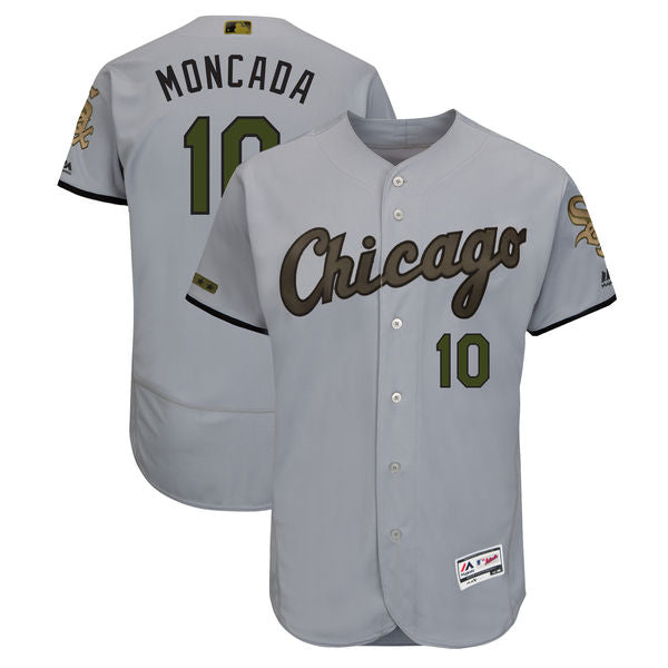 Yoan Moncada Chicago White Sox gray jersey