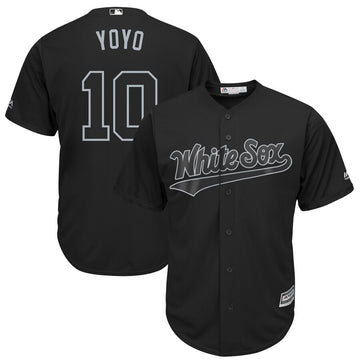 Yoan Moncada Chicago White Sox black jersey