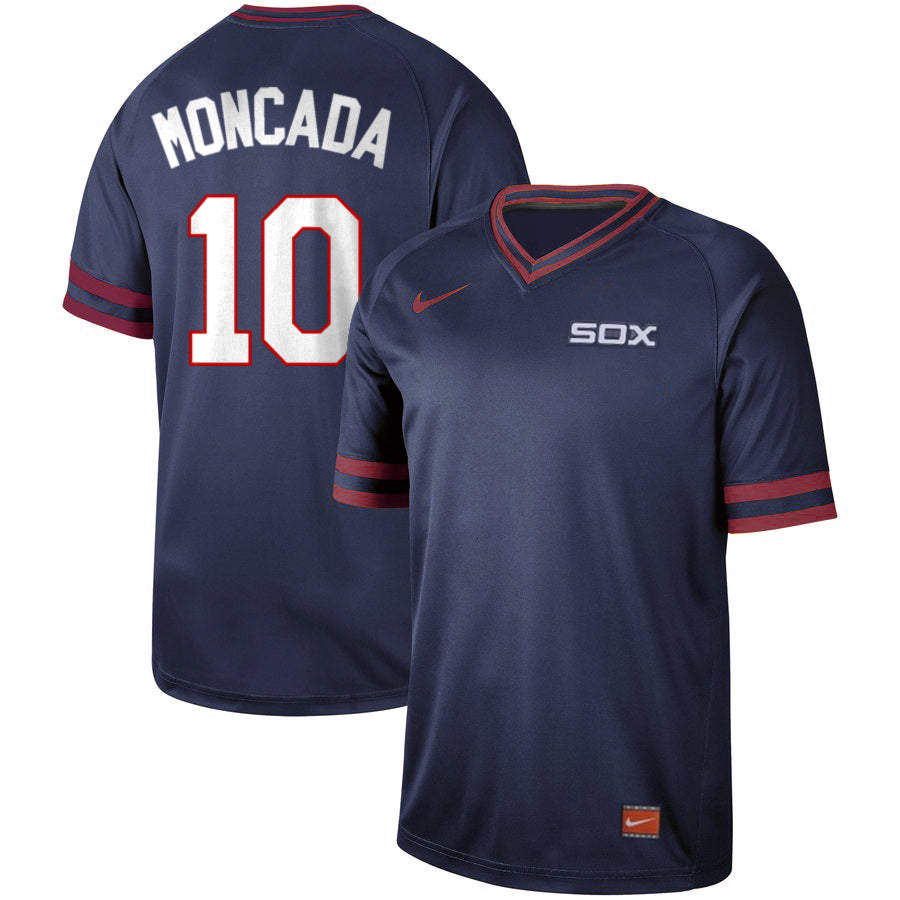 Yoan Moncada Chicago White Sox navy Legend jersey