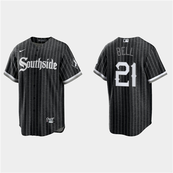 George Bell Chicago White Sox black City Connect jersey