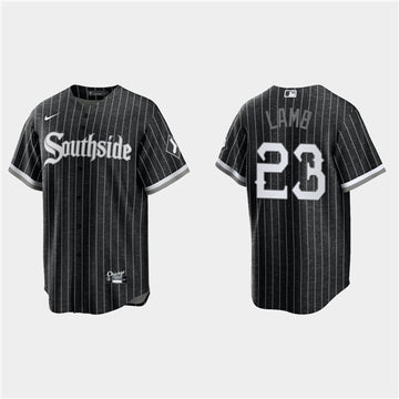 Jake Lamb Chicago White Sox black City Connect jersey