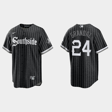 Yasmani Grandal Chicago White Sox black City Connect jersey