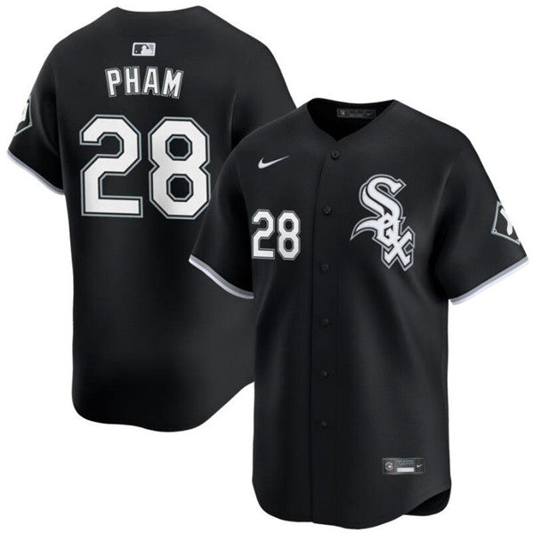 Tommy Pham Chicago White Sox black Alternate jersey