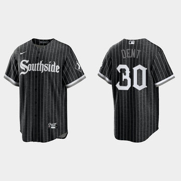 Bucky Dent Chicago White Sox black City Connect jersey