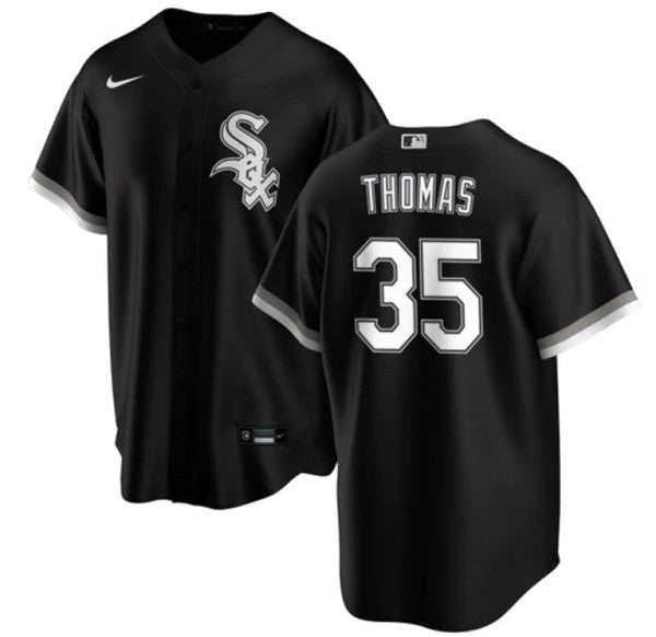 Frank Thomas Chicago White Sox black jersey