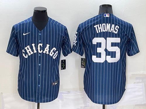 Frank Thomas Chicago White Sox navy jersey