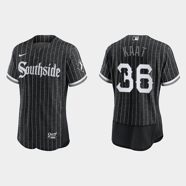 Jim Kaat Chicago White Sox black City Connect jersey