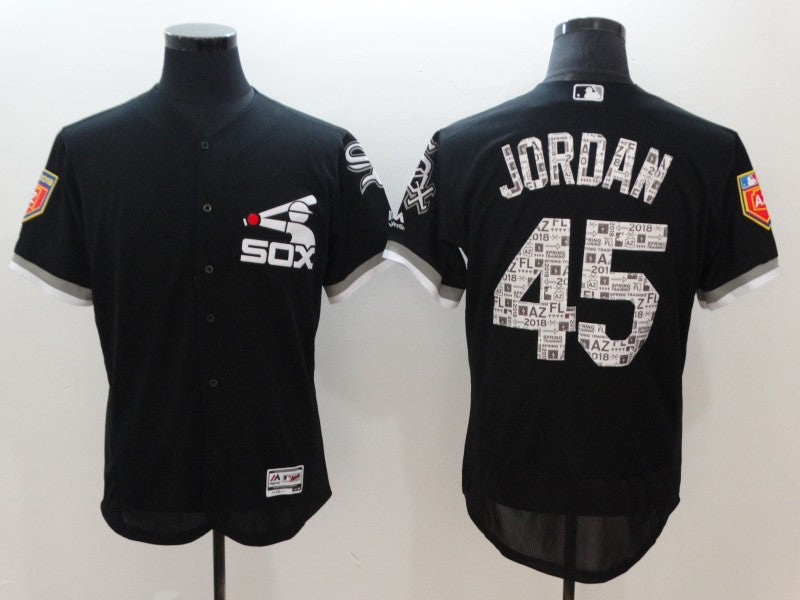 Michael Jordan Chicago White Sox black jersey