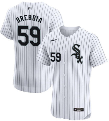 John Brebbia Chicago White Sox white Elite jersey