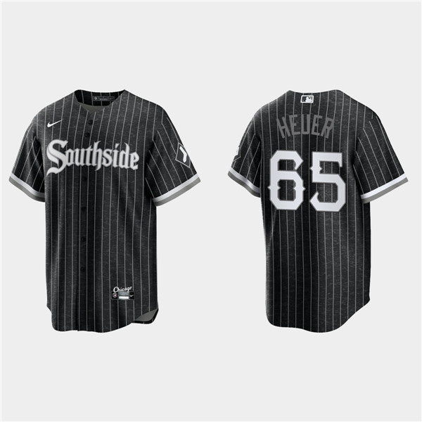 Codi Heuer Chicago White Sox black City Connect jersey