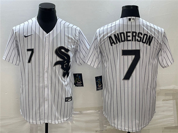 Tim Anderson Chicago White Sox white jersey