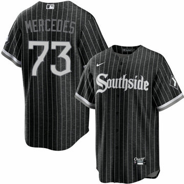 Yermin Mercedes Chicago White Sox black City Connect jersey