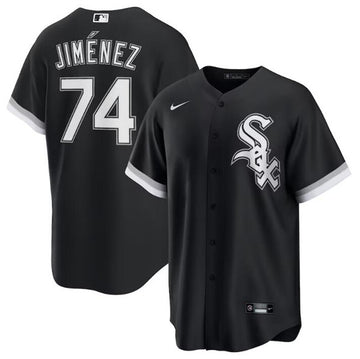 Eloy Jimenez Chicago White Sox black Alternate jersey