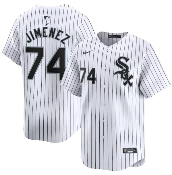 Eloy Jimenez Chicago White Sox white Home jersey