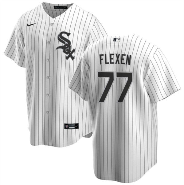 Chris Flexen Chicago White Sox white jersey