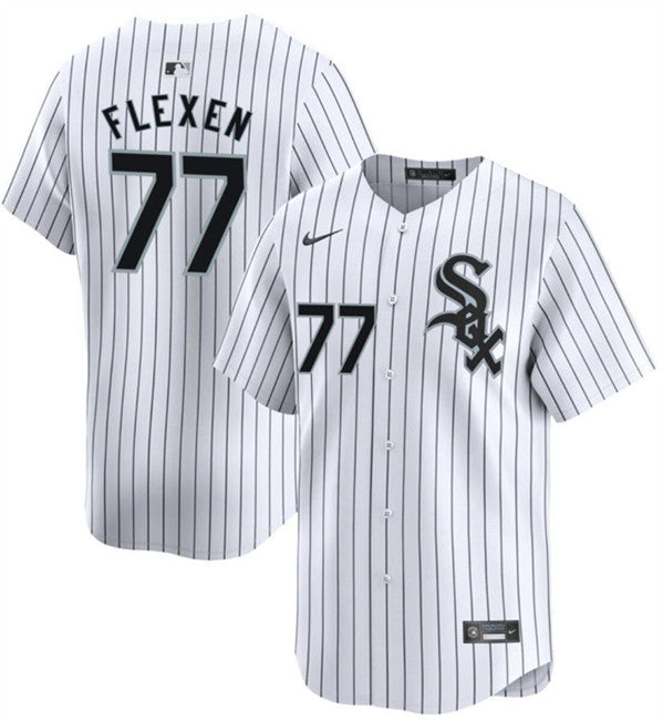 Chris Flexen Chicago White Sox white Home jersey