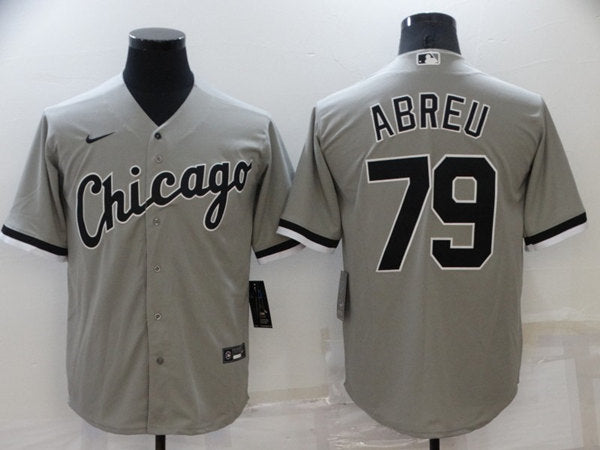 Jose Abreu Chicago White Sox grey jersey