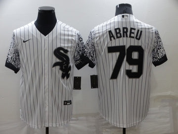 Jose Abreu Chicago White Sox white City Connect jersey
