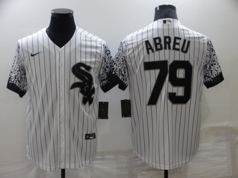 Jose Abreu Chicago White Sox white City Connect jersey