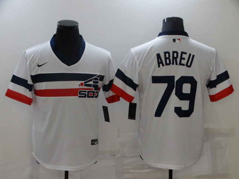Jose Abreu Chicago White Sox white jersey