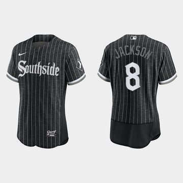 Bo Jackson Chicago White Sox black City Connect jersey