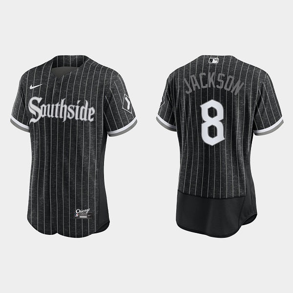 Bo Jackson Chicago White Sox black City Connect jersey