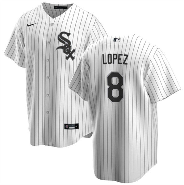 Nicky Lopez Chicago White Sox white jersey