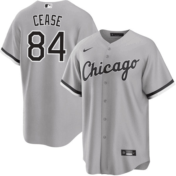 Dylan Cease Chicago White Sox gray jersey