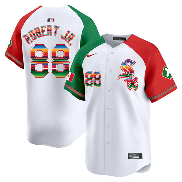 Luis Robert Jr Chicago White Sox white jersey
