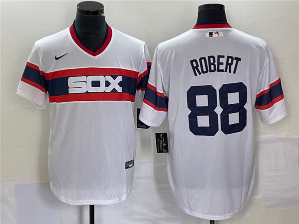 Luis Robert Chicago White Sox white jersey