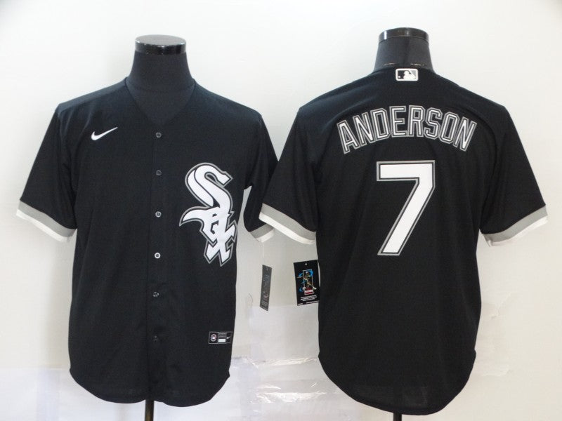 Custom Chicago White Sox black jersey