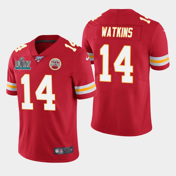 Chiefs #14 Sammy Watkins Red Super Bowl LIV Jersey