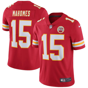Chiefs #15 Patrick Mahomes Red Jersey