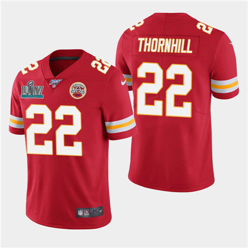 Chiefs #22 Juan Thornhill Red Super Bowl LIV Jersey