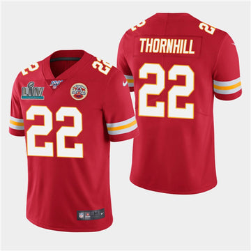 Chiefs #22 Juan Thornhill Red Super Bowl LIV Jersey