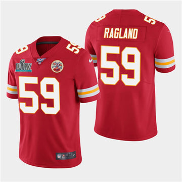 Chiefs #59 Reggie Ragland Red Super Bowl LIV Jersey