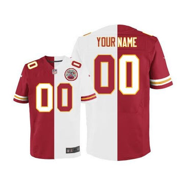 Chiefs Custom Split Stitch Jersey