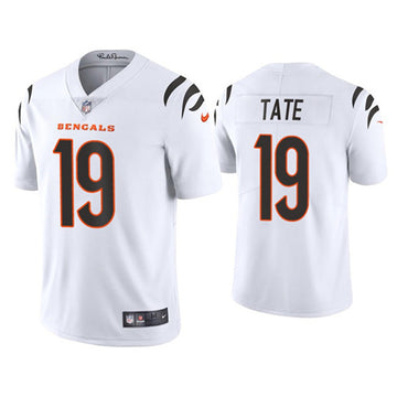 Cincinnati Bengals #19 Auden Tate 2021 White Jersey
