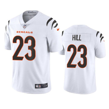 Cincinnati Bengals #23 Daxton Hill White Jersey