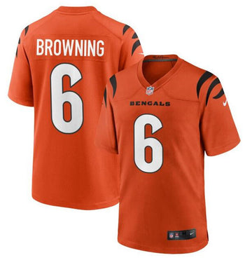 Jake Cincinnati Bengals orange Game jersey