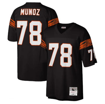 Cincinnati Bengals #78 Anthony Munoz Black Jersey