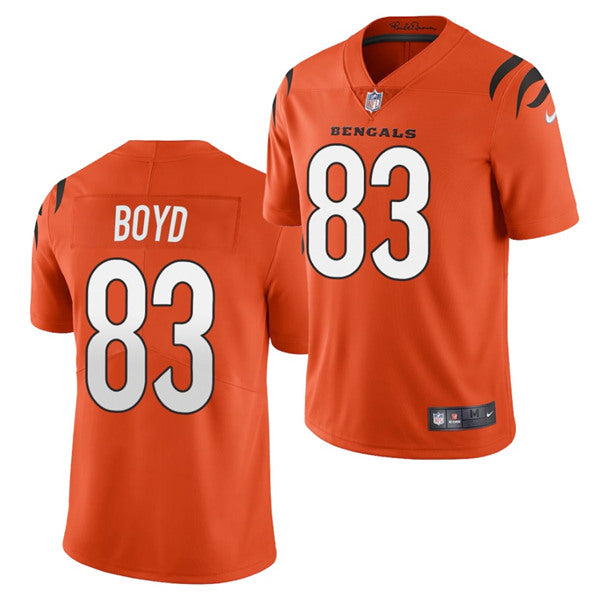 Cincinnati Bengals #83 Tyler Boyd 2021 Orange Jersey