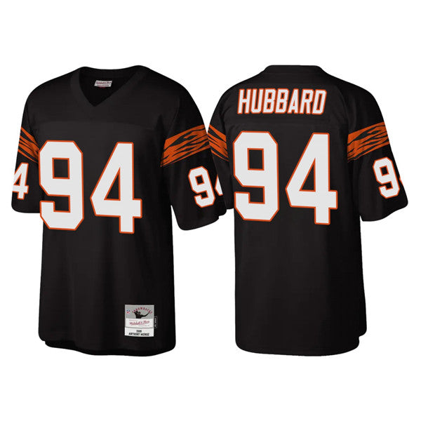 Cincinnati Bengals #94 Sam Hubbard Black Throwback Legacy Jersey