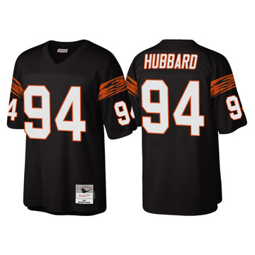 Cincinnati Bengals #94 Sam Hubbard Black Throwback Legacy Jersey